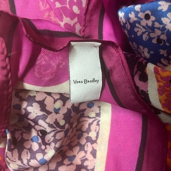 Multi-Pattern Square Scarf - Picture 2 of 2